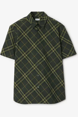 Burberry Regular Fit Check Cotton Shirt