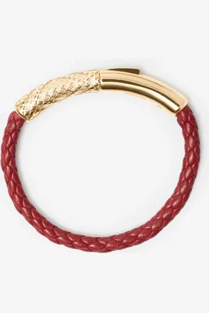 Burberry Leather Check Bracelet