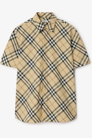 Burberry Regular Fit Check Cotton Shirt