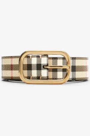 Burberry Check Belt