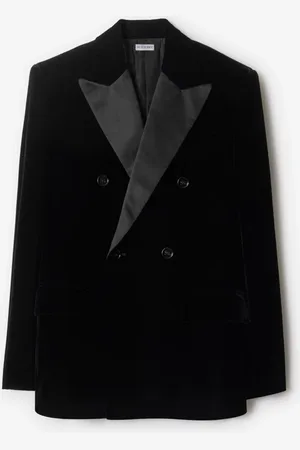 Burberry Velvet Tuxedo Jacket