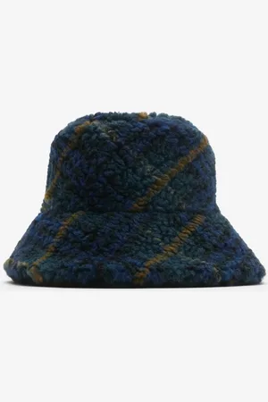Burberry Check Fleece Bucket Hat