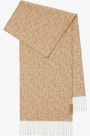 Burberry B Charm Cashmere Scarf