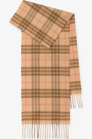 Burberry Childrens Check Cashmere Scarf