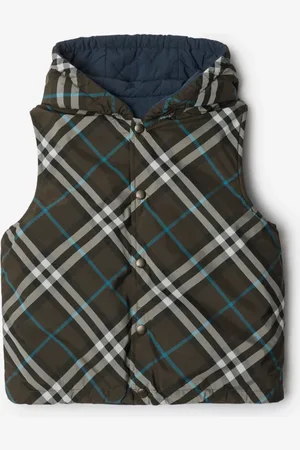 Burberry Childrens Reversible Check Gilet
