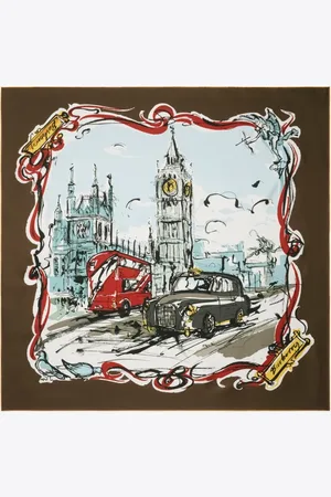 Burberry Westminster Silk Scarf