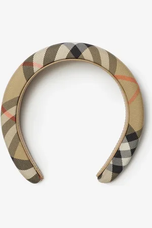 Burberry Childrens Check Nylon Headband