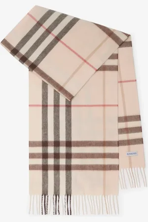 Burberry Check Cashmere Scarf