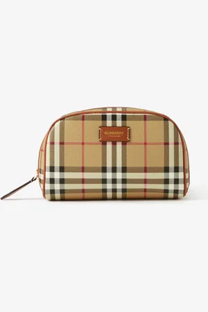 Burberry Small Check Travel Pouch