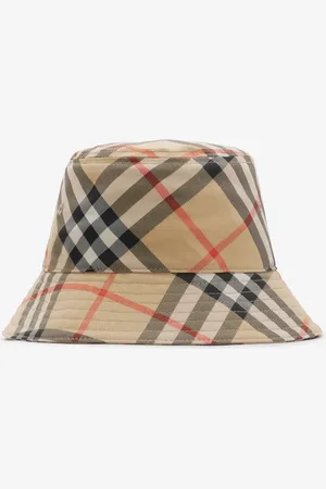 Burberry Childrens Check Bucket Hat