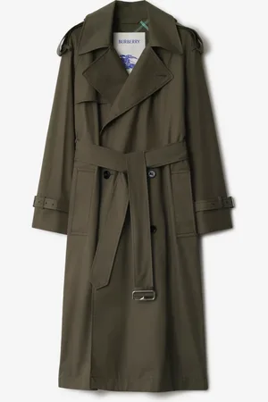 Burberry Long Gabardine Castleford Trench Coat