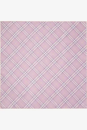 Burberry Check Silk Scarf