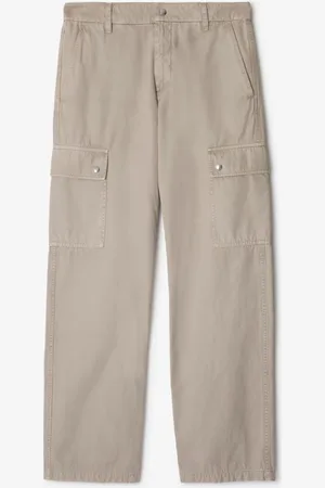 Burberry Gabardine Cargo Trousers
