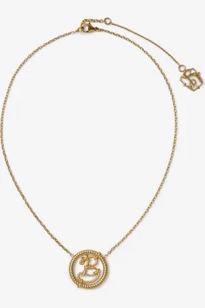 Burberry Nautical Knot B Pendant Necklace​
