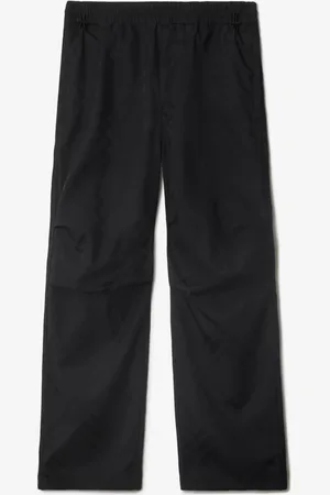 Burberry Check Nylon Cargo Trousers