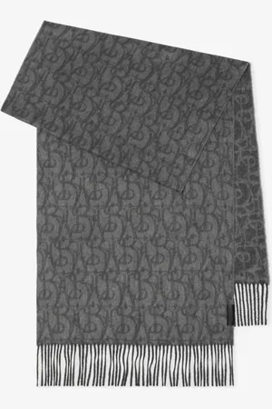 Burberry Wide B Charm Cashmere Scarf