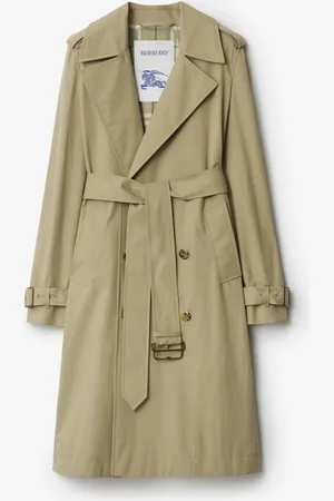 Burberry Long Gabardine Trench Coat