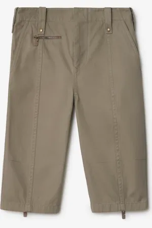 Burberry Cotton Capri Trousers