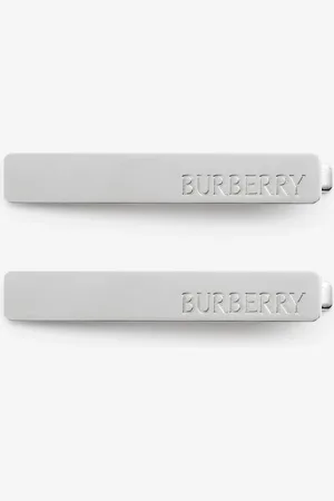 Burberry Logo Hair Clips