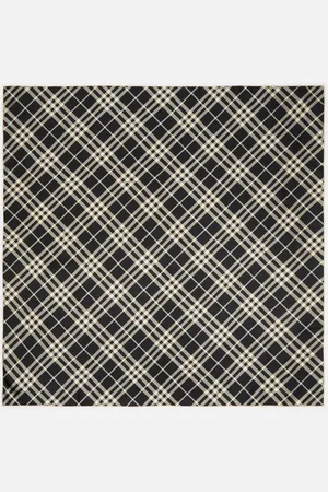 Burberry Check Silk Scarf