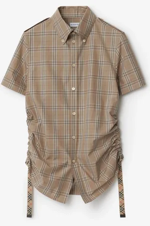 Burberry Slim Fit Check Cotton Shirt