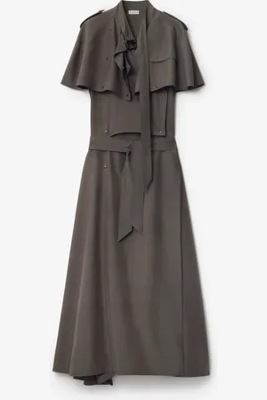 Burberry Silk Trench Dress