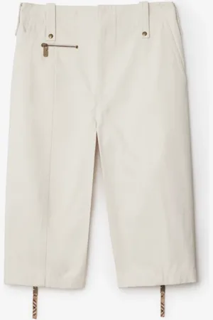Burberry Cotton Capri Trousers