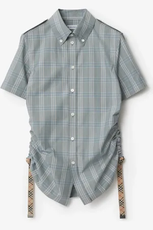 Burberry Slim Fit Check Cotton Shirt
