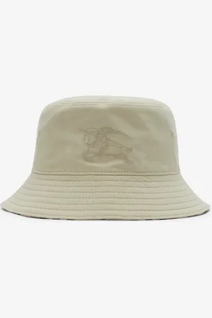 Burberry Childrens Reversible Cotton Bucket Hat