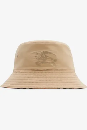 Burberry Childrens Reversible Cotton Blend Bucket Hat