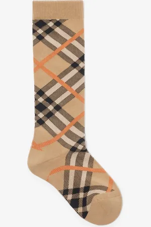 Burberry Check Cotton Blend Socks