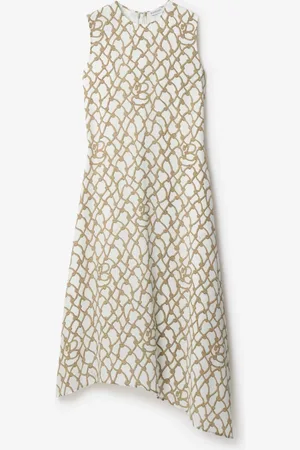 Burberry Knot Silk Dress