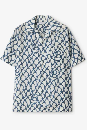 Burberry Regular Fit Knot Silk Shirt