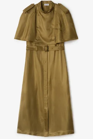 Burberry Viscose Trench Dress