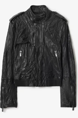 Burberry Leather Biker Jacket