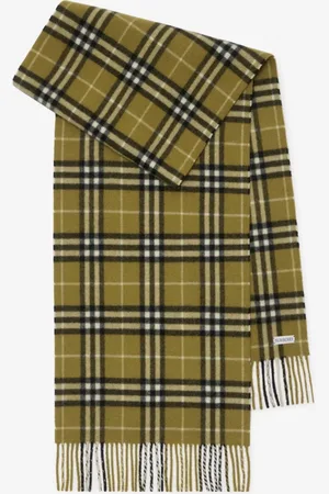 Burberry Check Cashmere Scarf