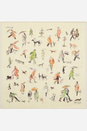 Burberry Paws on Parade Silk Scarf