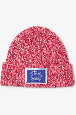 Burberry Childrens Colour Block Cashmere Beanie
