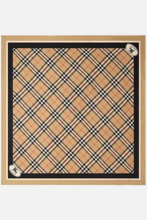 Burberry Check Silk Scarf
