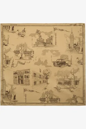 Burberry London Landmarks Silk Scarf