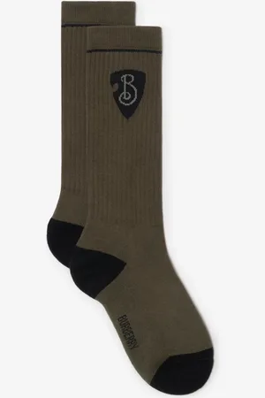 Burberry B Shield Cotton Blend Socks