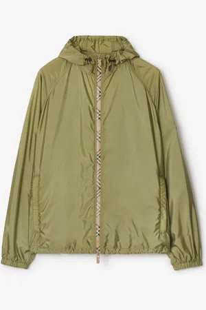 Burberry Nylon Hooded Jacket
