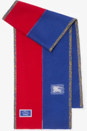 Burberry Childrens Colour Block Cashmere Scarf