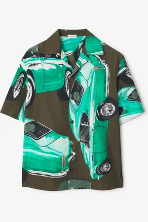 Burberry Relaxed Fit Car Cotton Poplin Shirt