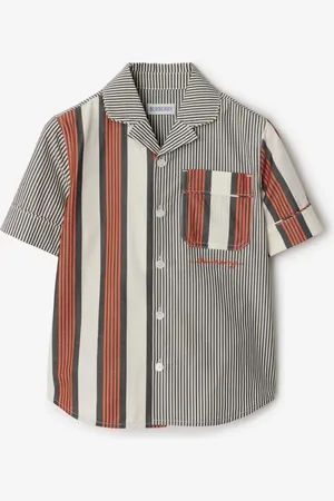 Burberry Childrens Striped Cotton Shirt