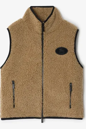Burberry Cropped Fleece Gilet