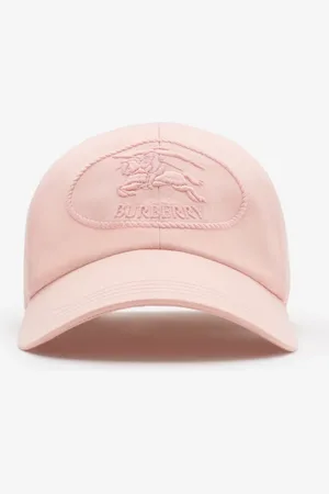 Burberry Knight Stamp Gabardine Baseball Cap