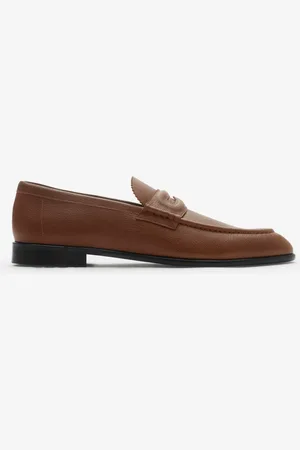 Burberry Leather Pearl Loafers