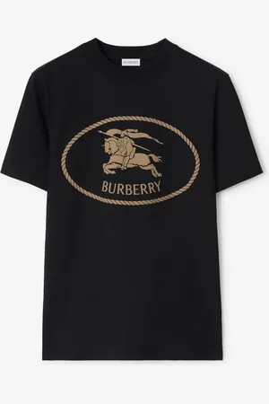 Burberry Knight Stamp Cotton T-shirt