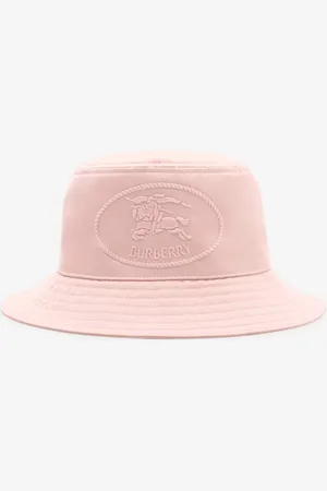 Burberry Knight Stamp Gabardine Bucket Hat
